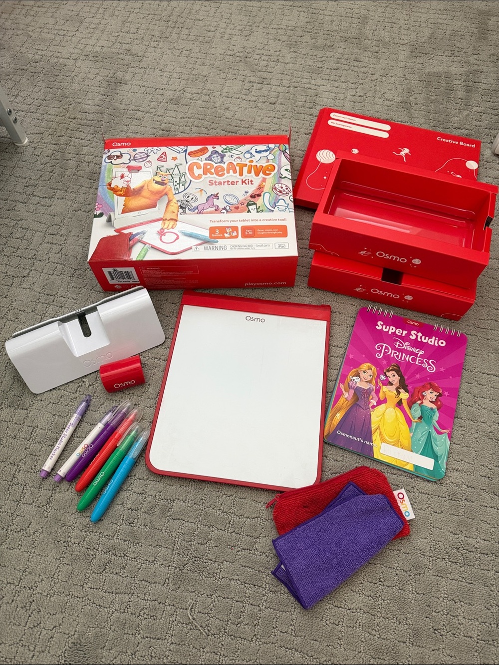 Osmo Creative Starter Kit for Tablets - Red